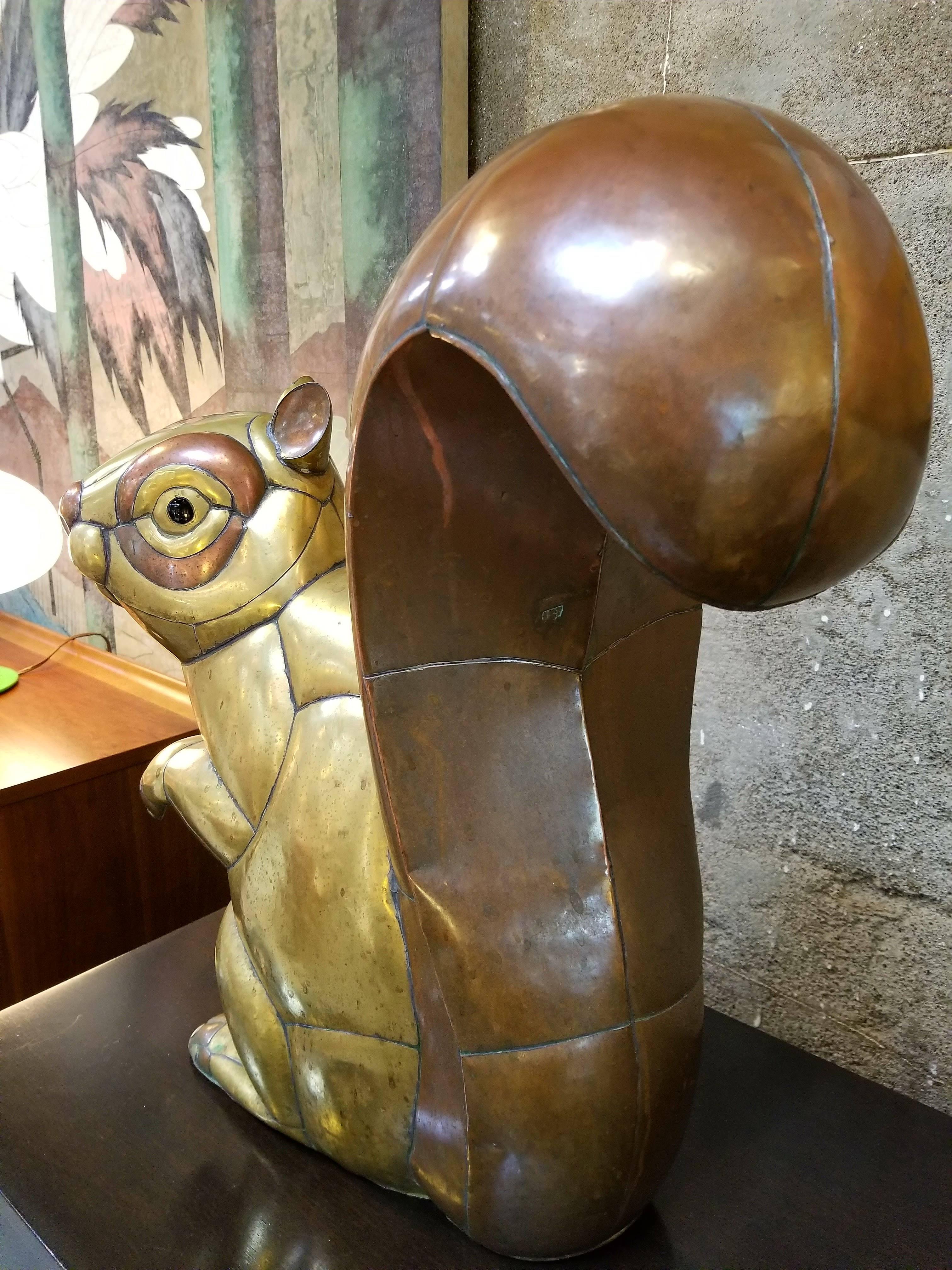 Sergio Bustamante Squirrel Sculpture 6
