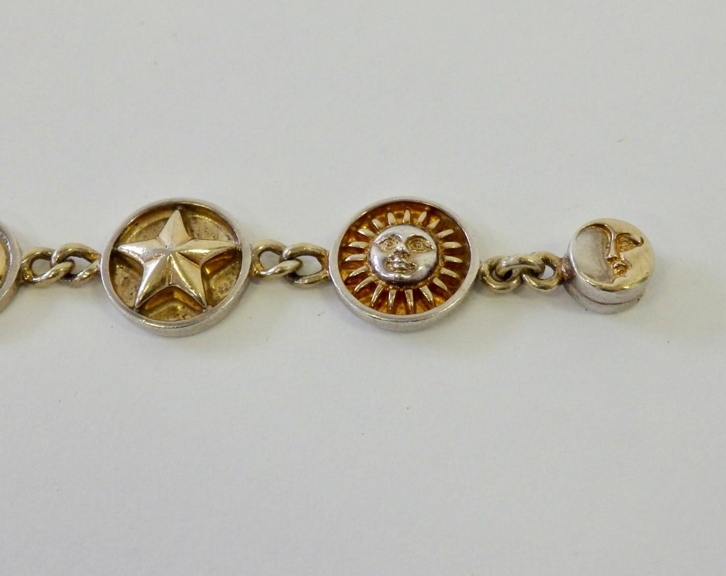 sun moon and stars bracelet
