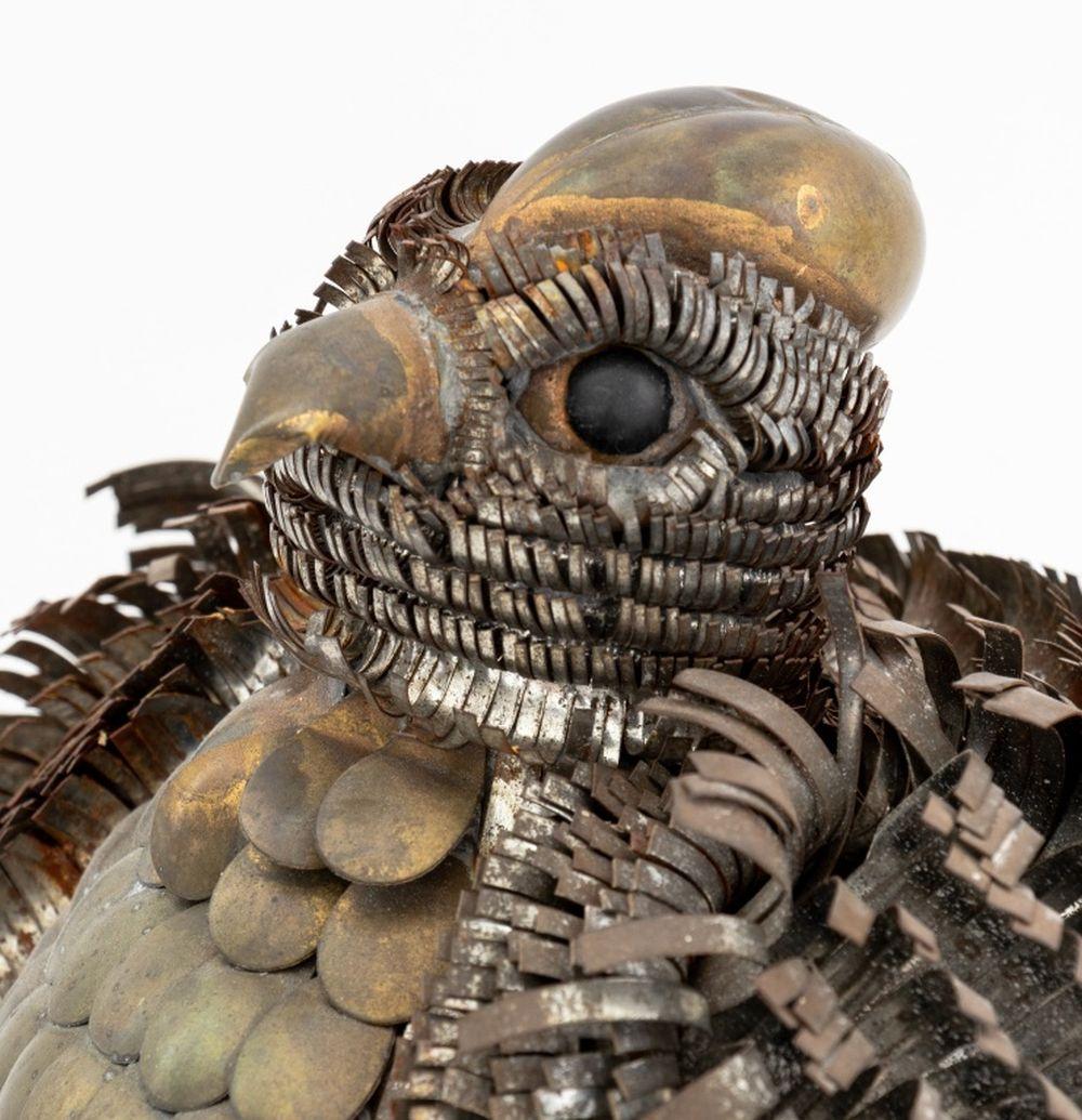 Sculpture en métal découpé de style Sergio Bustamante Bon état - En vente à Astoria, NY