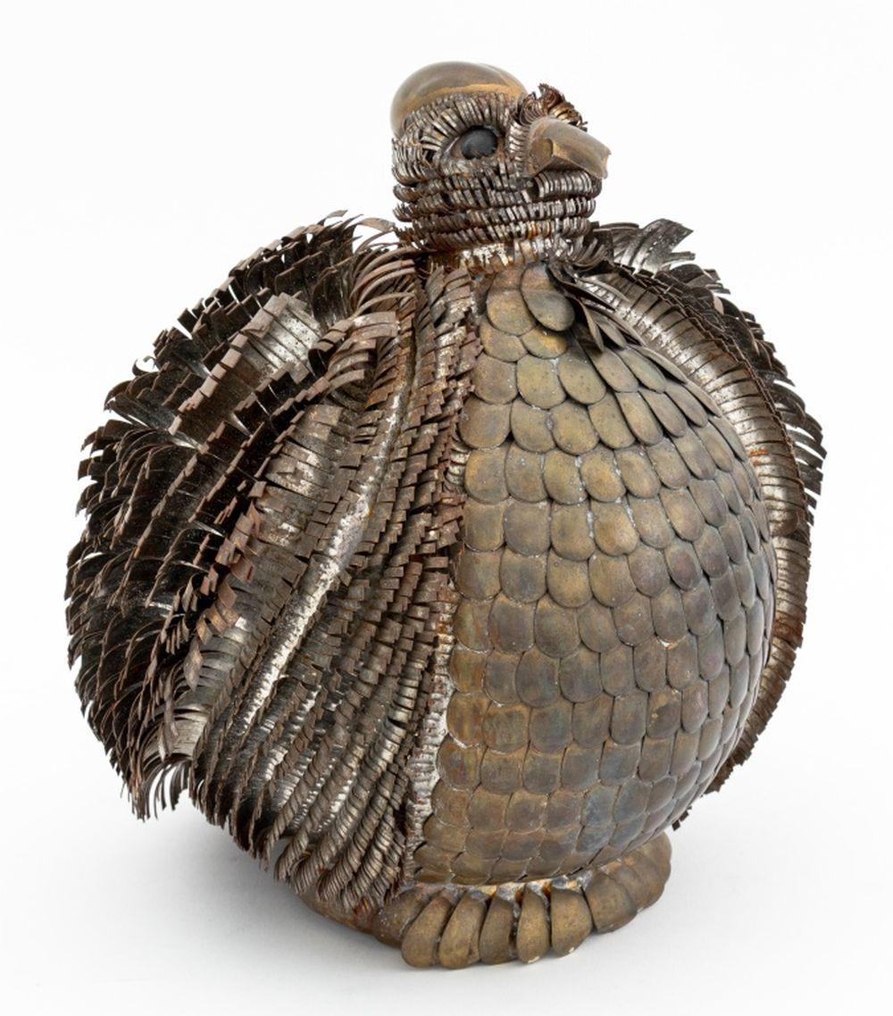 Sculpture en métal découpé de style Sergio Bustamante en vente 1