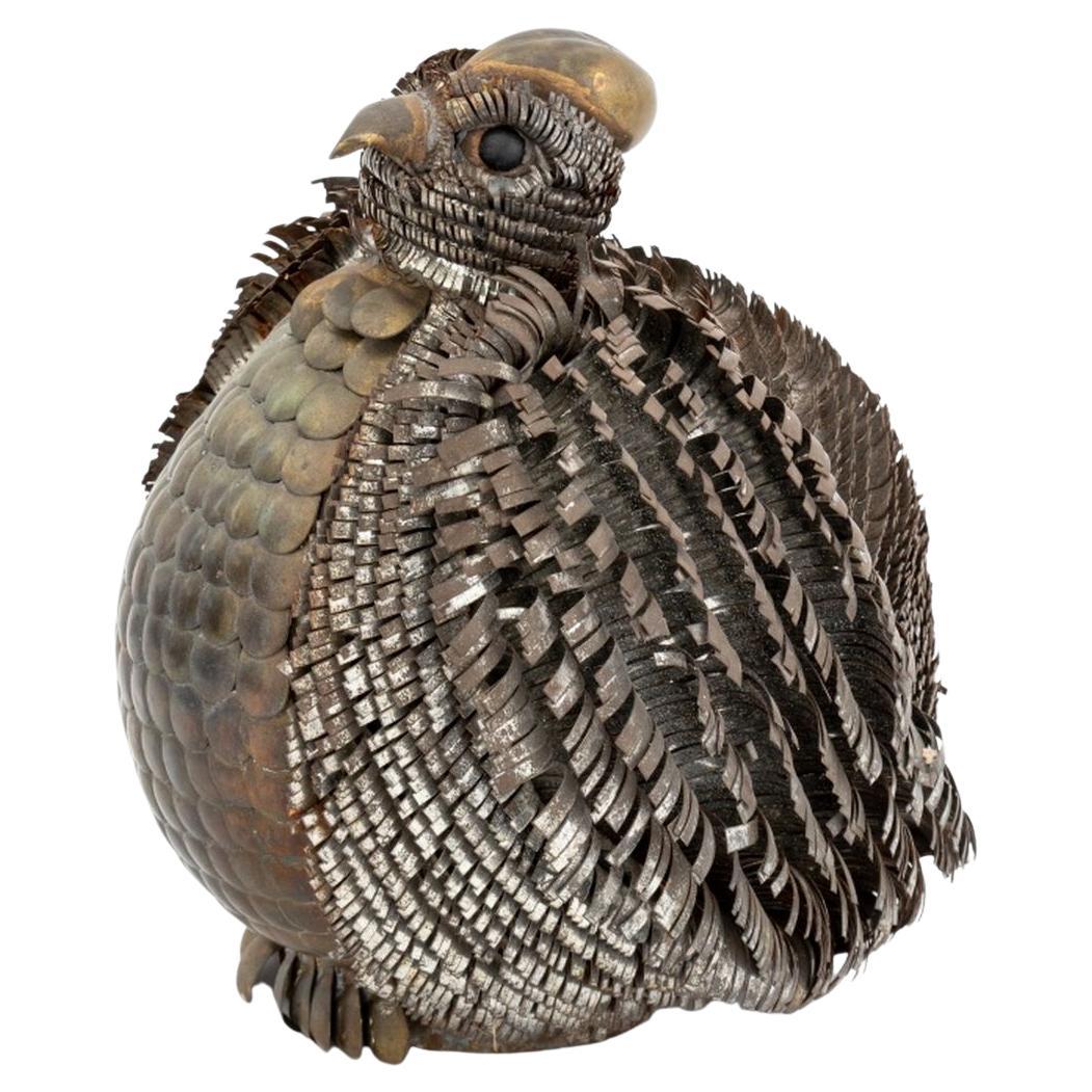 Sergio Bustamante Style Cut-Metal Sculpture