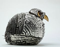 Sergio Bustamante Style Parrot Sculpture