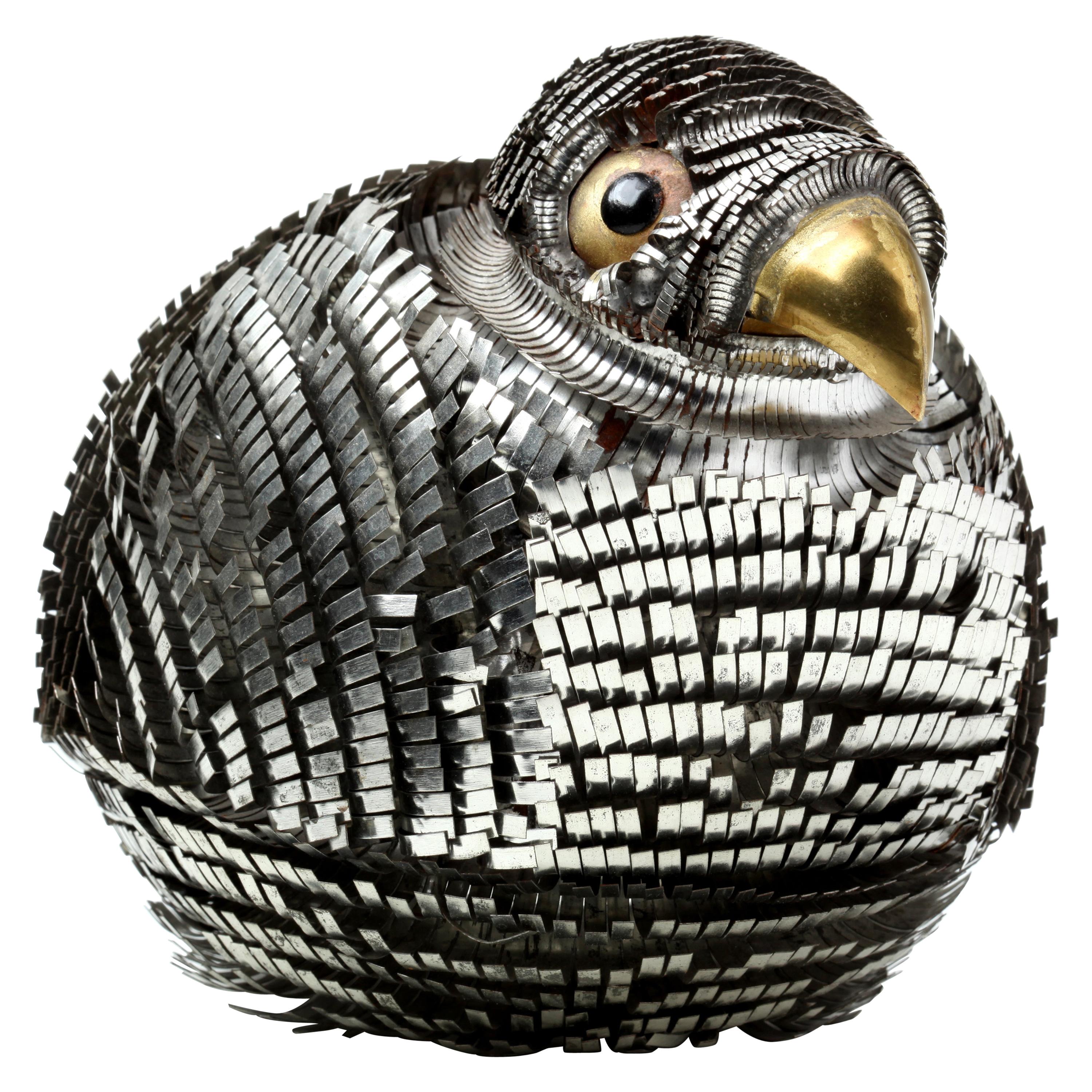 Sergio Bustamante Style Parrot Sculpture