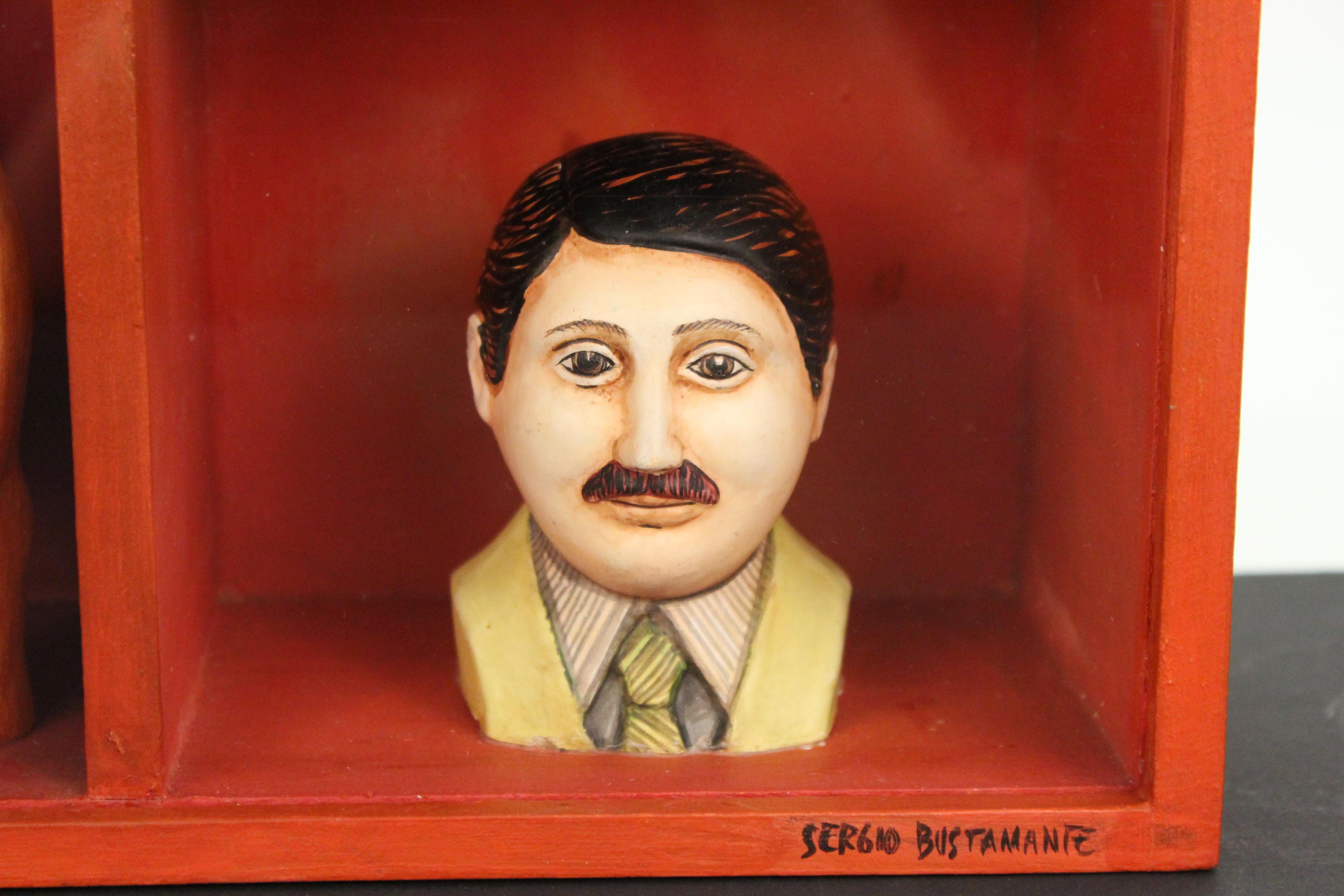 Sergio Bustamante Surrealist-Style Shadow Box Sculpture  3