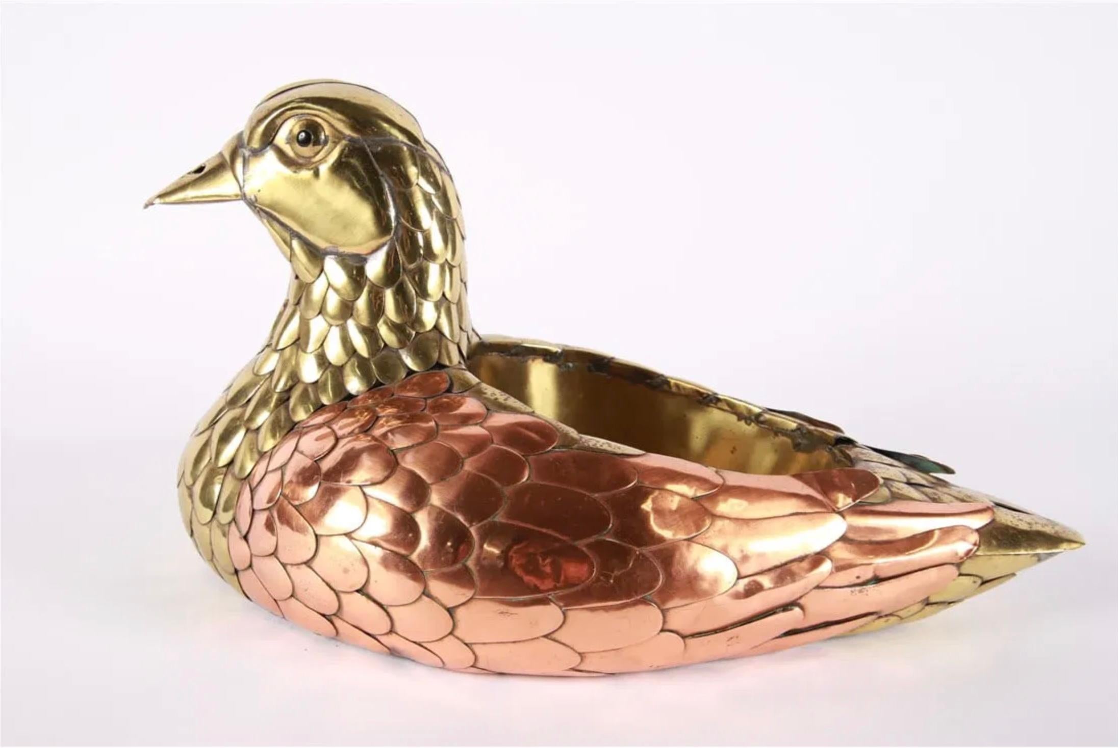 Sergio Bustamante, Sculpture en forme de canard soudé Bon état - En vente à Keego Harbor, MI