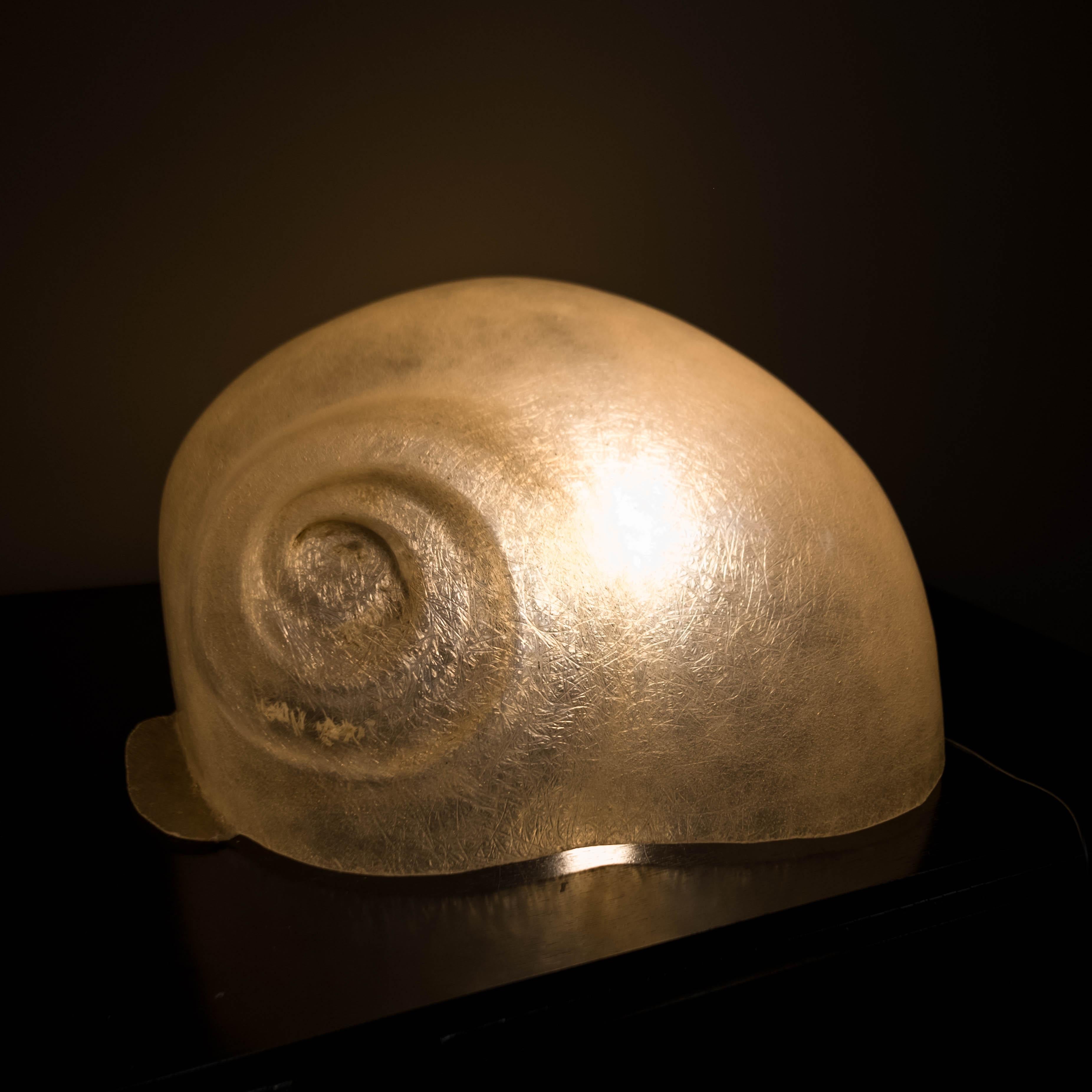 Mid-Century Modern Sergio Cammilli 'Snail' lamp For Sale