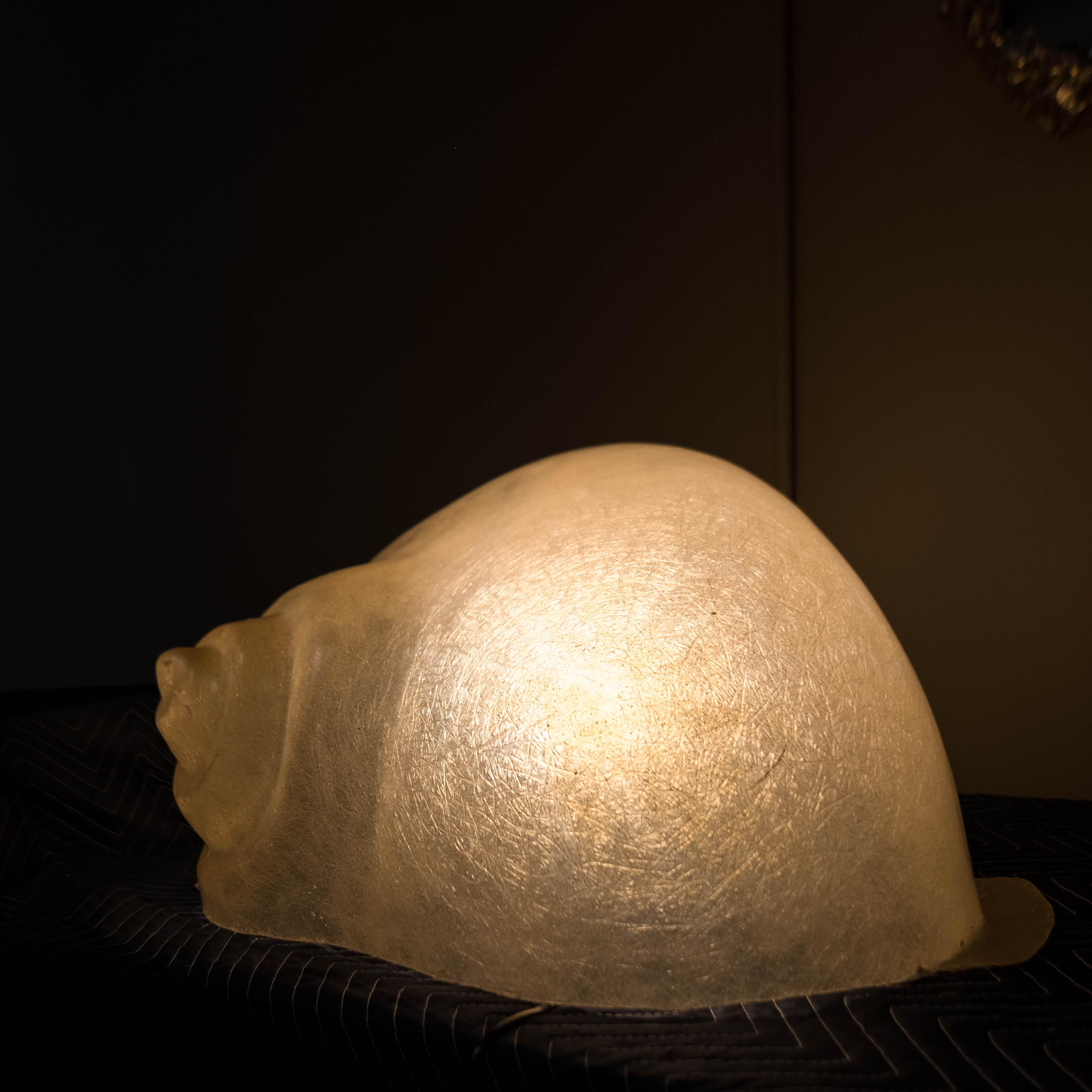 Italian Sergio Cammilli 'Snail' lamp For Sale