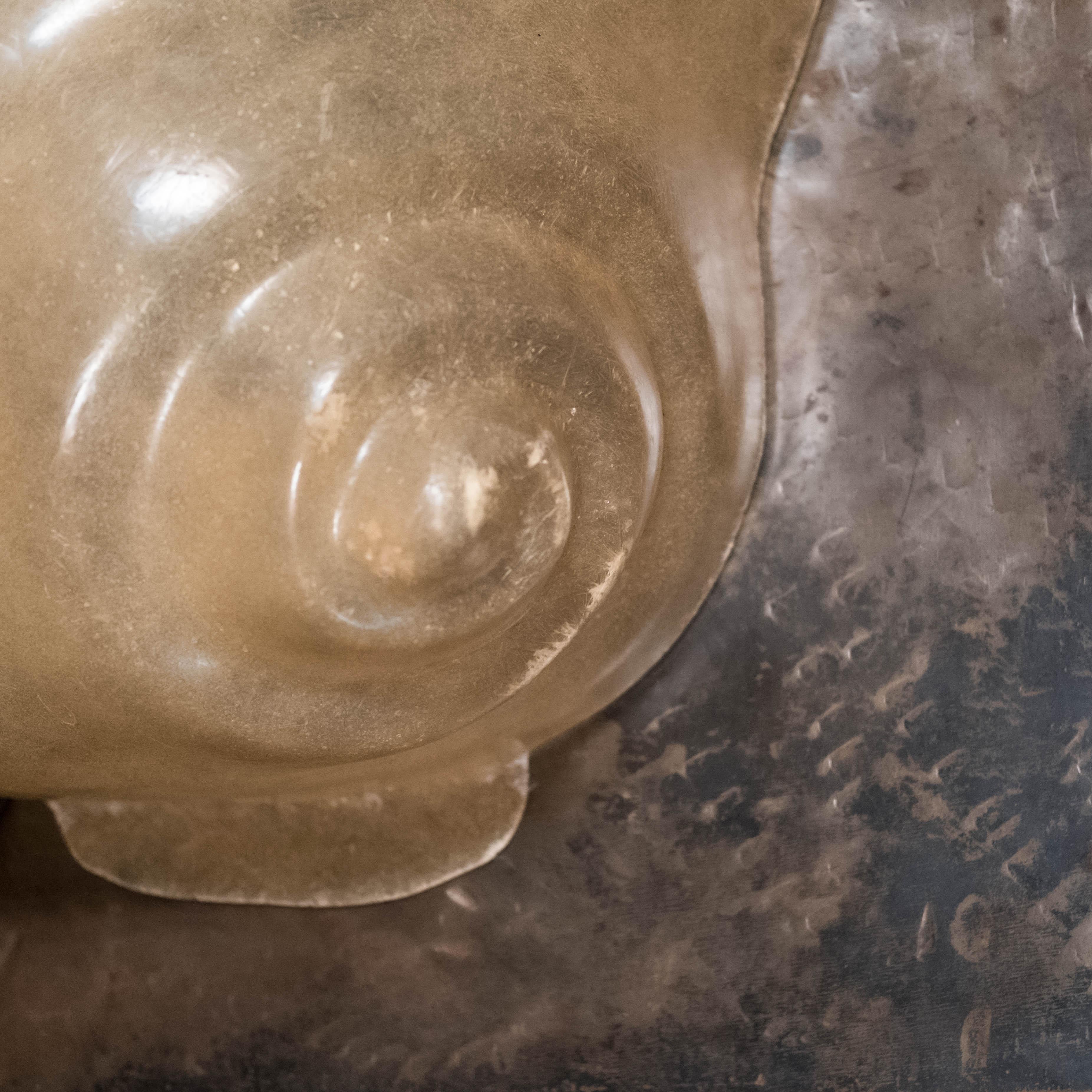 Late 20th Century Sergio Cammilli 'Snail' lamp For Sale