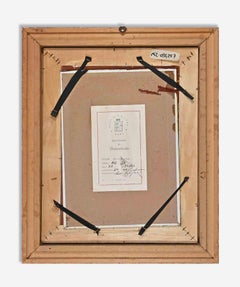 Regality - Oil on Panel by Sergio Capitani - 1977