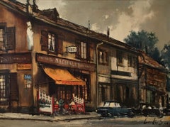 At the chalet, Rue du Diorama, Geneva