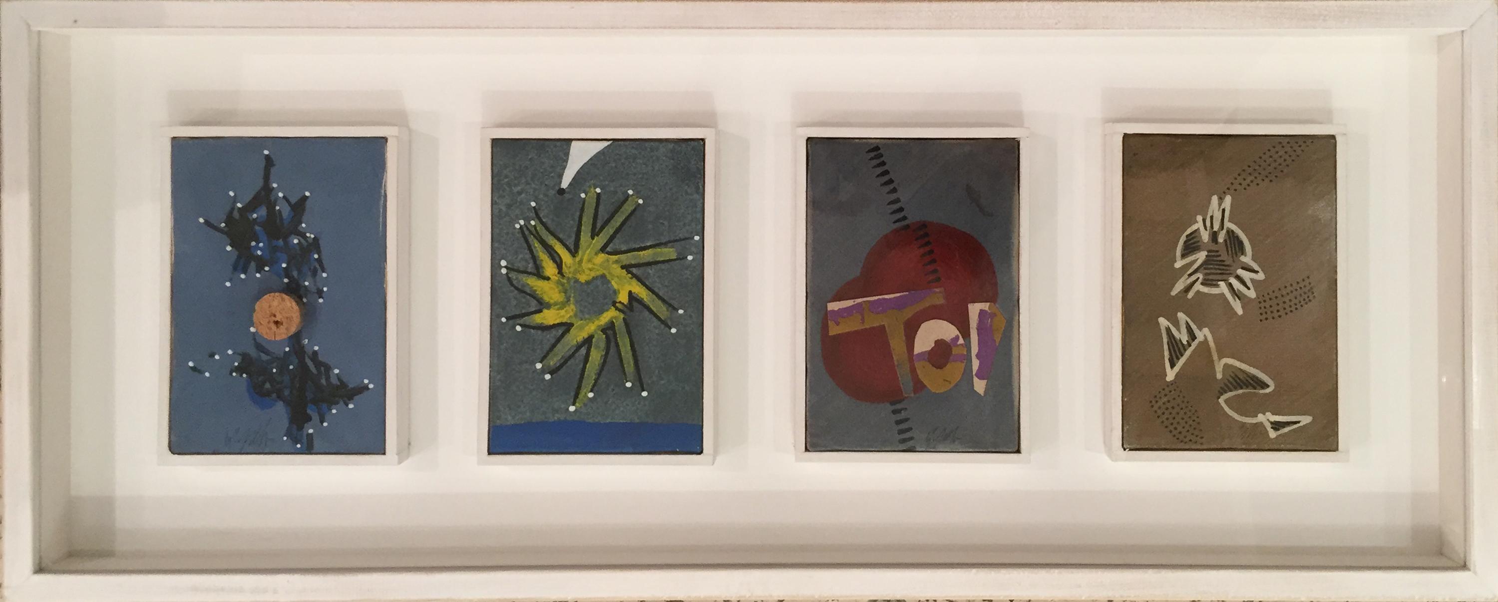 Sergio Dangelo 'Composition' 1960's Oil Assemblage Mixed Media Contemporary For Sale 3