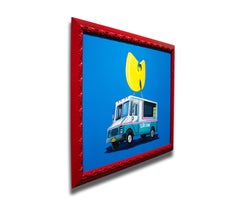 Contemporary art pop art street art color wu-tang cubism figurative red blue