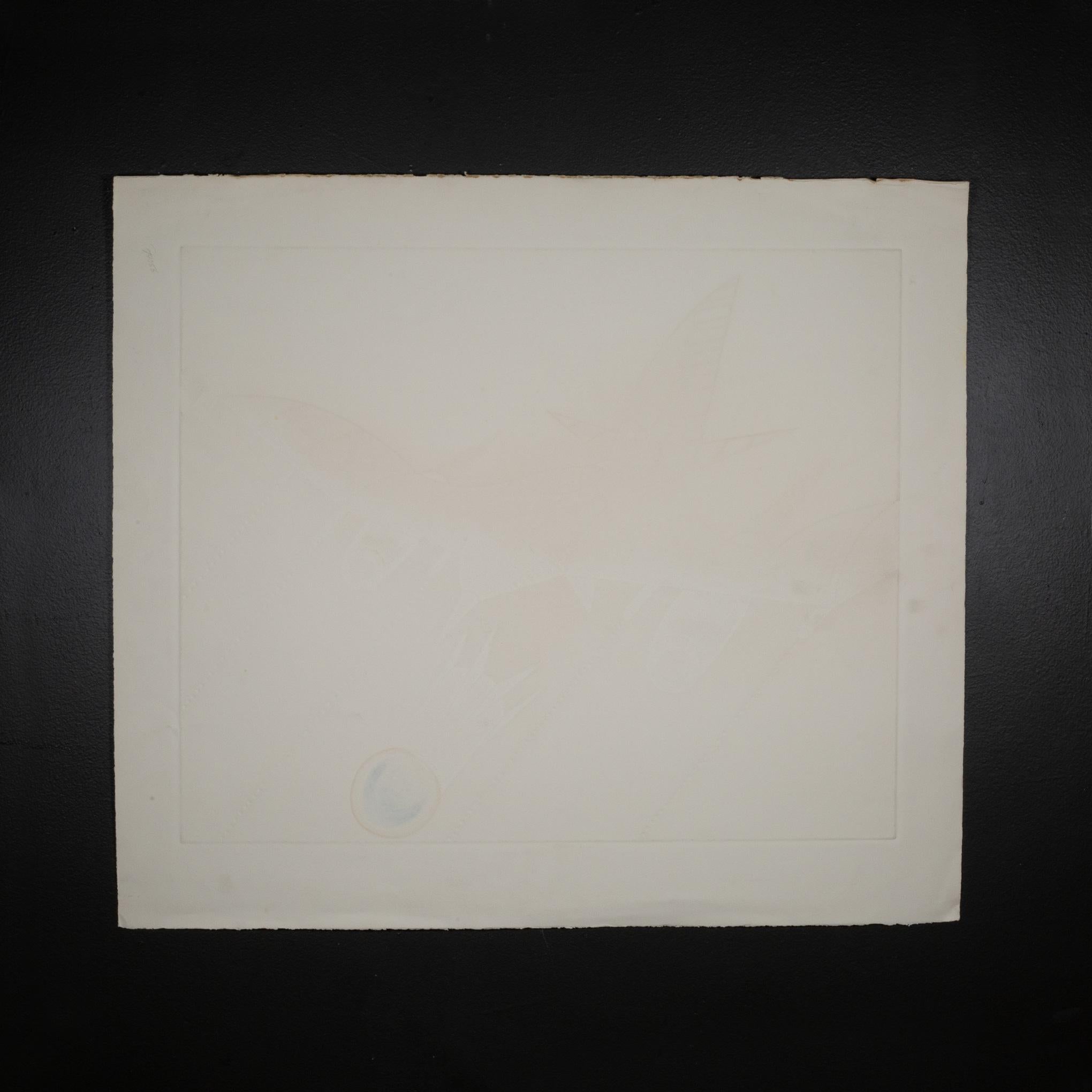 Sergio Gonzales-Tornero, Paz en la Tierra, Edición limitada, Aguafuerte, 1970 en Bueno estado para la venta en San Francisco, CA
