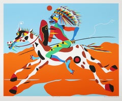 Ara Waya Nac, Serigrafía Pop Art Indígena de Sergio Gonzales-Tornero
