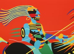 Waha Waharangin, Pop Art Indigenous Screenprint by Sergio Gonzales-Tornero