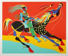 Waha Waharangin, Indigener Pop-Art-Raumteiler von Sergio Gonzales-Tornero