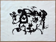 Sergio Hernandez n198 Figurative Etching Hand-Signed Mexican Art Oaxaca