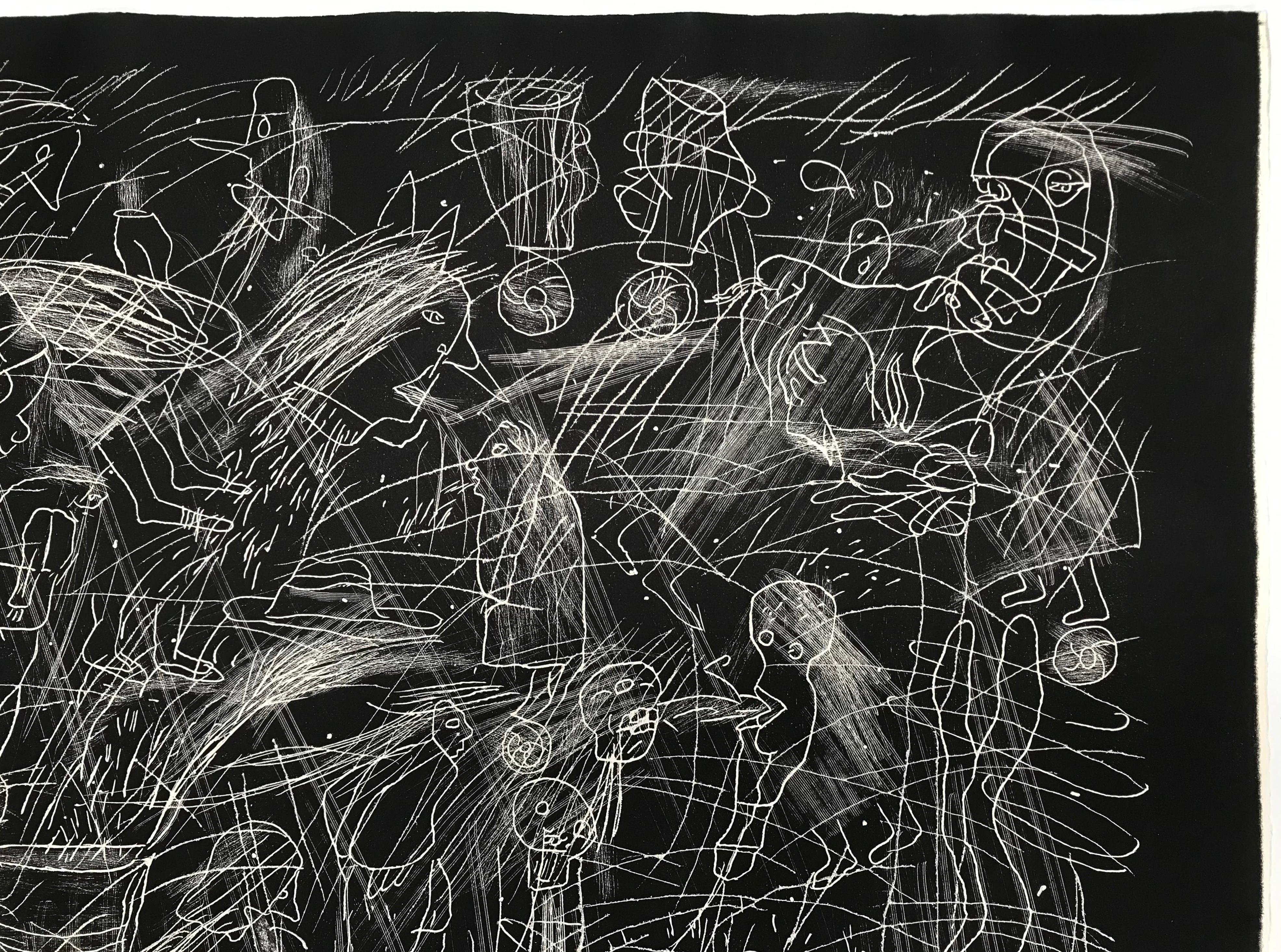 Sergio Hernández (Messico, 1957)
'Senza titolo', 2011
xilografia su carta
BAT(Bon A Tirer)
30 x 44,1 pollici (76 x 112 cm)
ID: HER-158-1

















