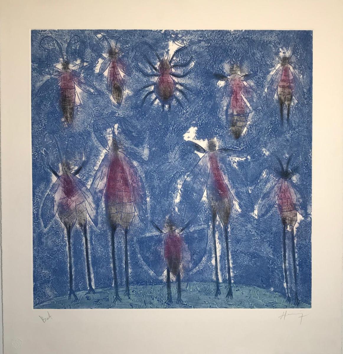 "Sergio Hernández (Mexico, 1957)
'Untitled', 2015
engraving, sugarlift on paper Velin Arches 300 g.
29.8 x 28.6 in. (75.5 x 72.5 cm.)
ID: HER-234"

















