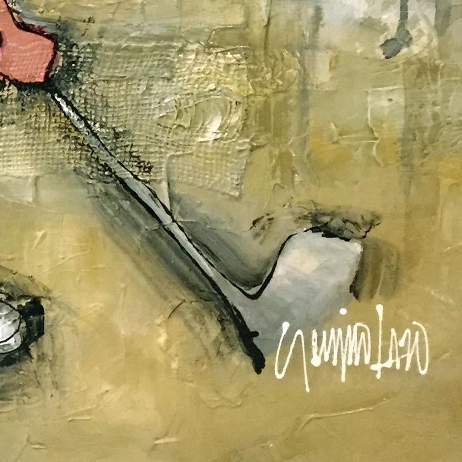 Surrounded, Mixed Media on Canvas 1