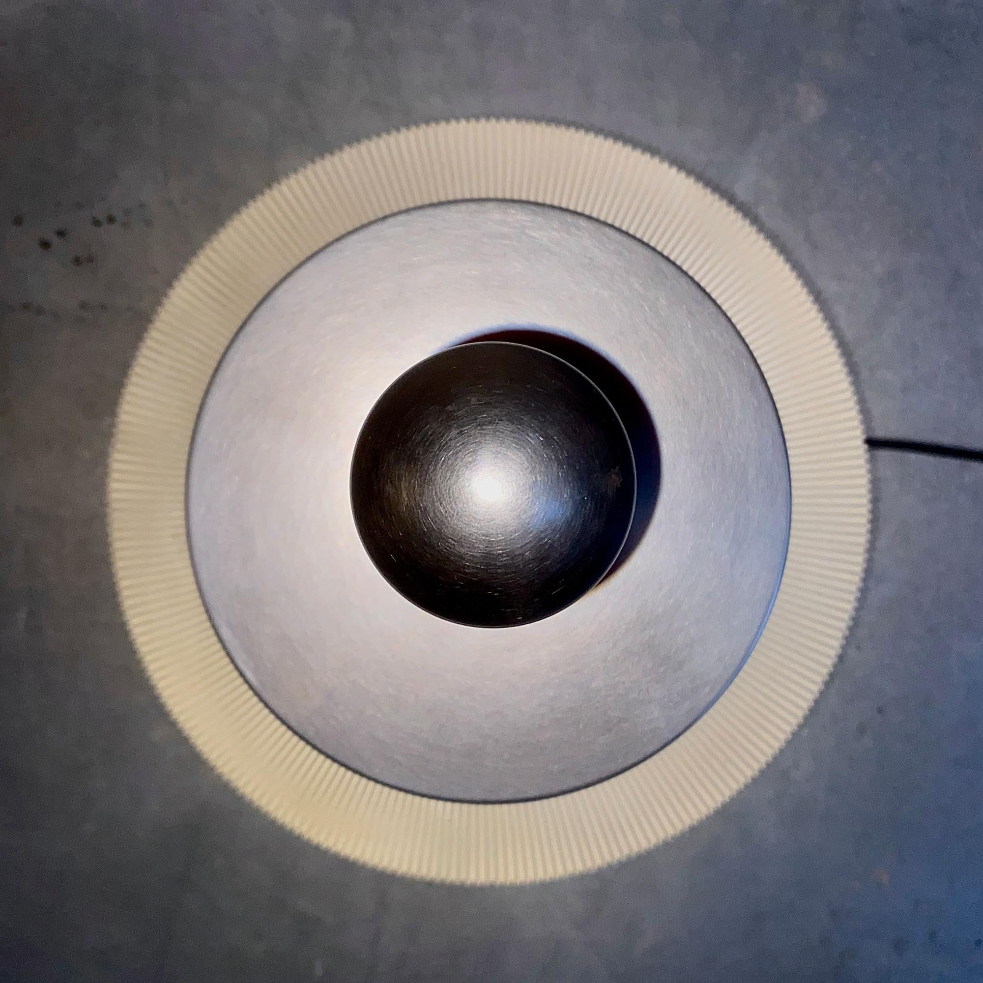 Aluminum Sergio Mazza alfa lamp Artemide For Sale