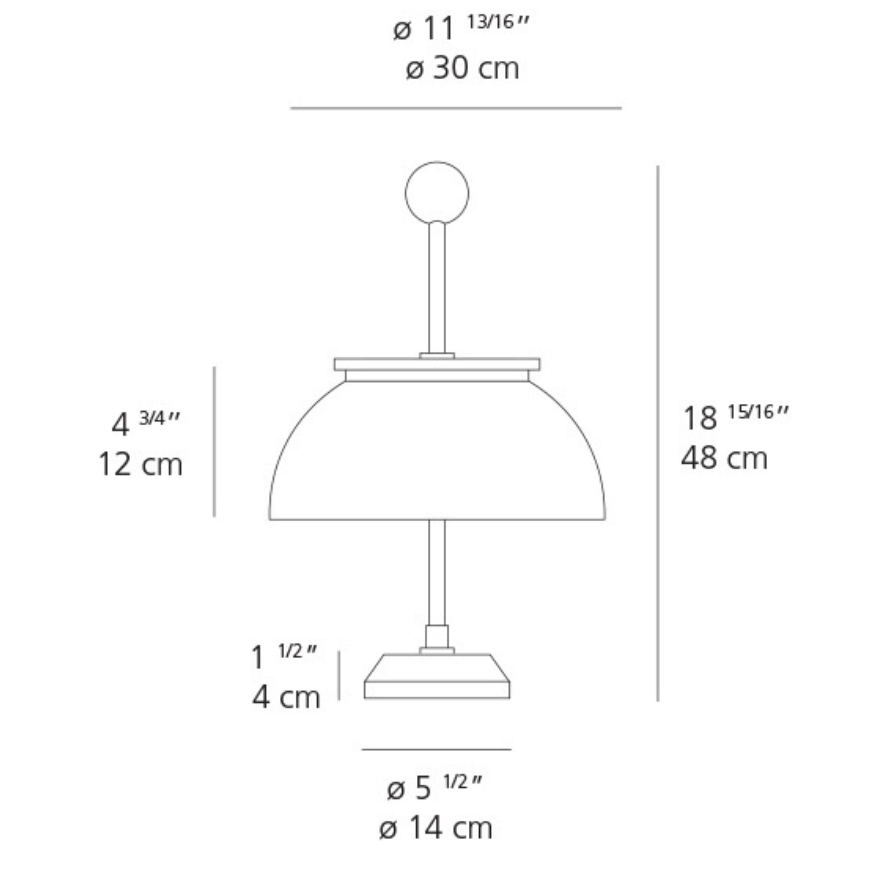 Mid-Century Modern Sergio Mazza 'Alfa' Marble and Crystal Glass Table Lamp for Artemide For Sale