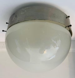 Sergio Mazza Artemis Clio Flush Ceiling Light 1960 Italian Mid-Century