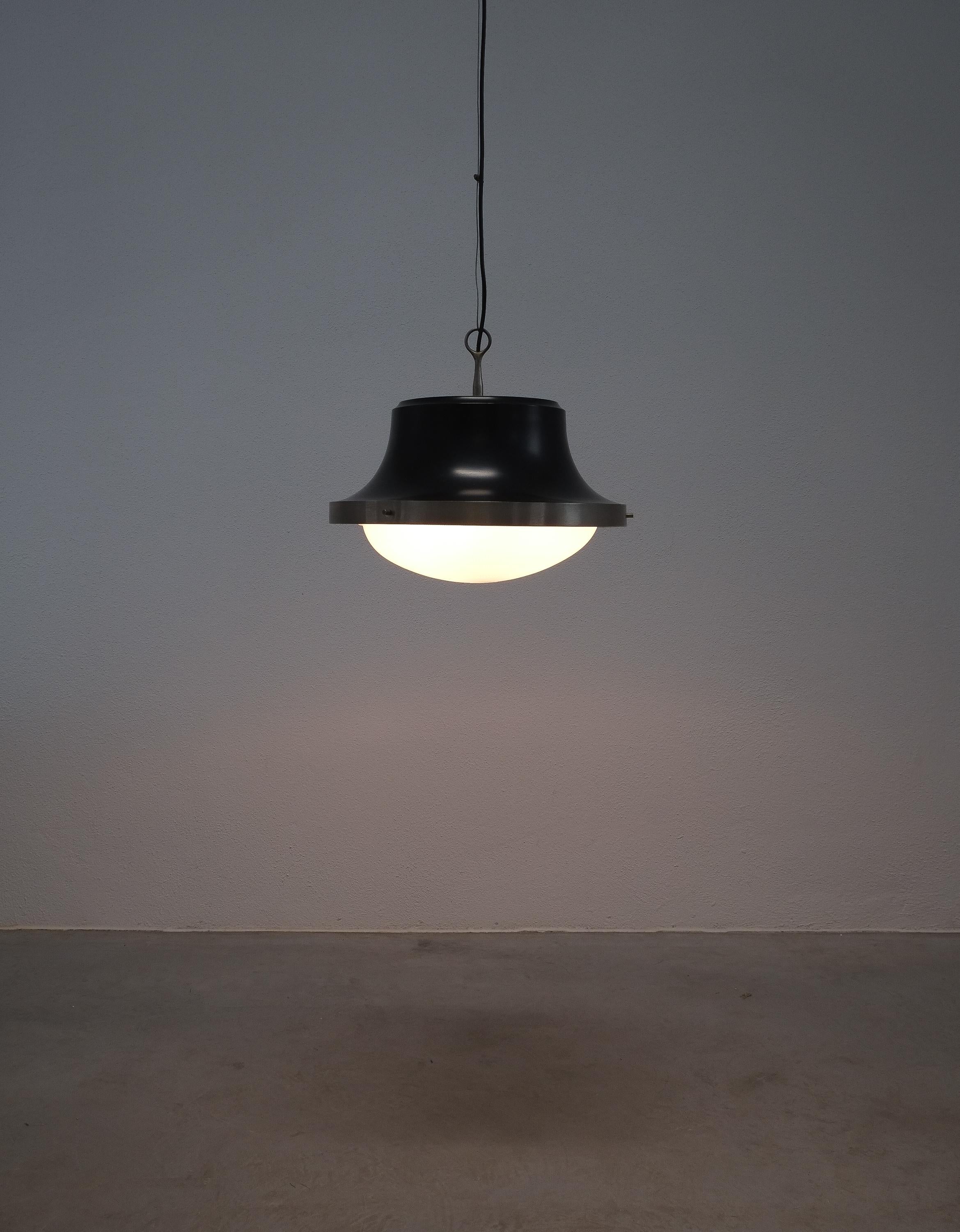 Mid-Century Modern Sergio Mazza Refurbished Pendant Lamp 