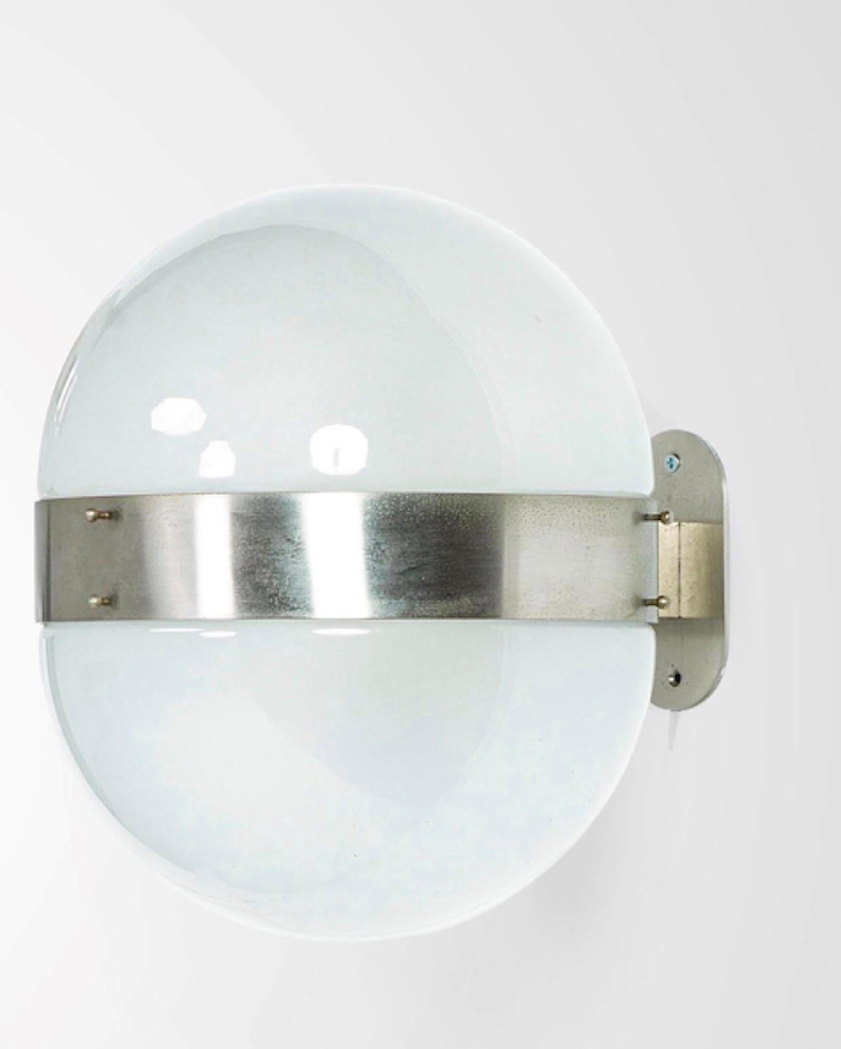 Space Age Sergio Mazza 'Clio' Sconce for Artemide, Italy 1960s