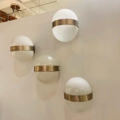 Sergio Mazza Clio Wall Ceiling Lights, 1970