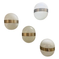 Vintage Sergio Mazza Clio Wall Ceiling Lights, 1970