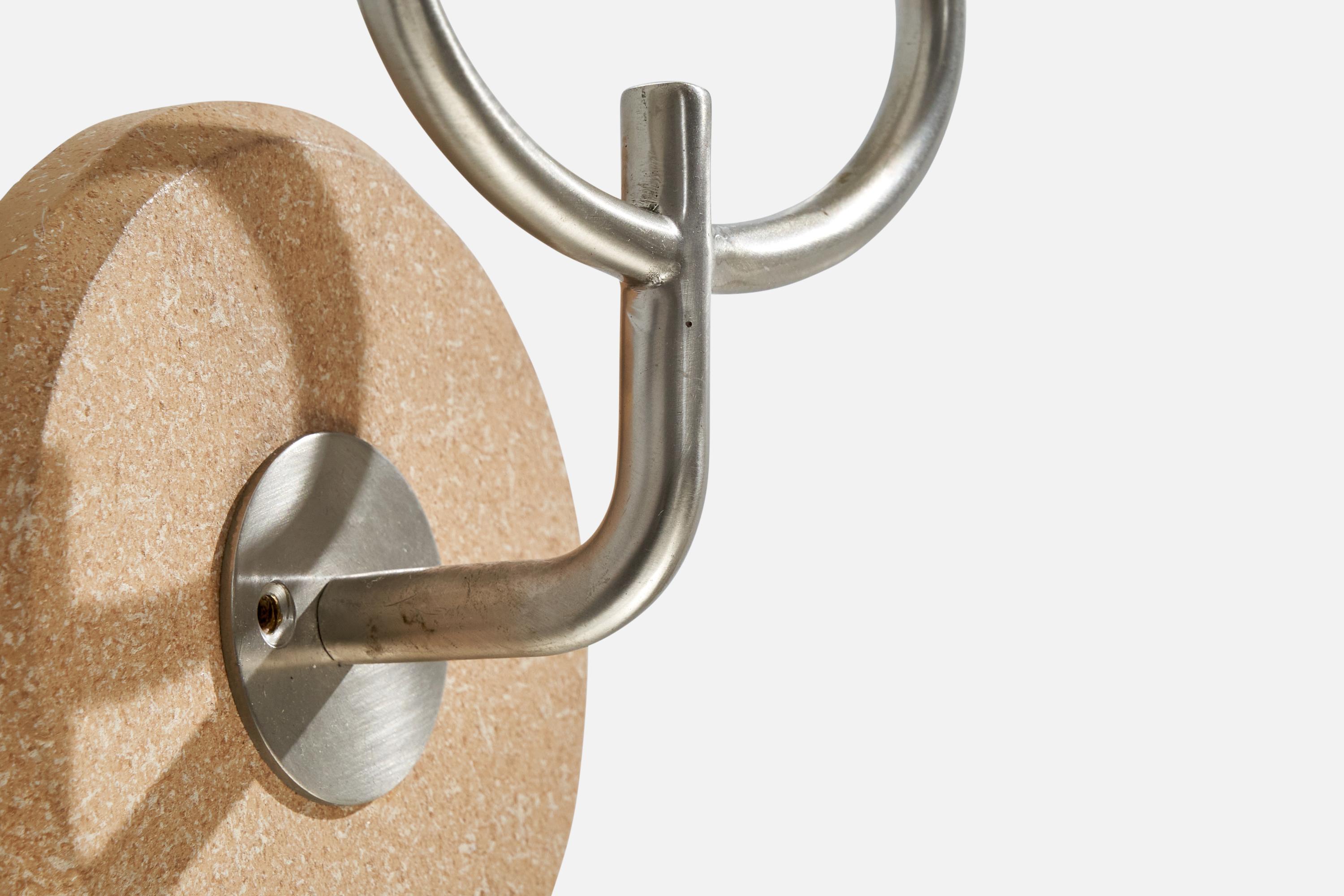 Sergio Mazza, Coat Hangers, Steel, Wood, Italy, 1960s For Sale 3