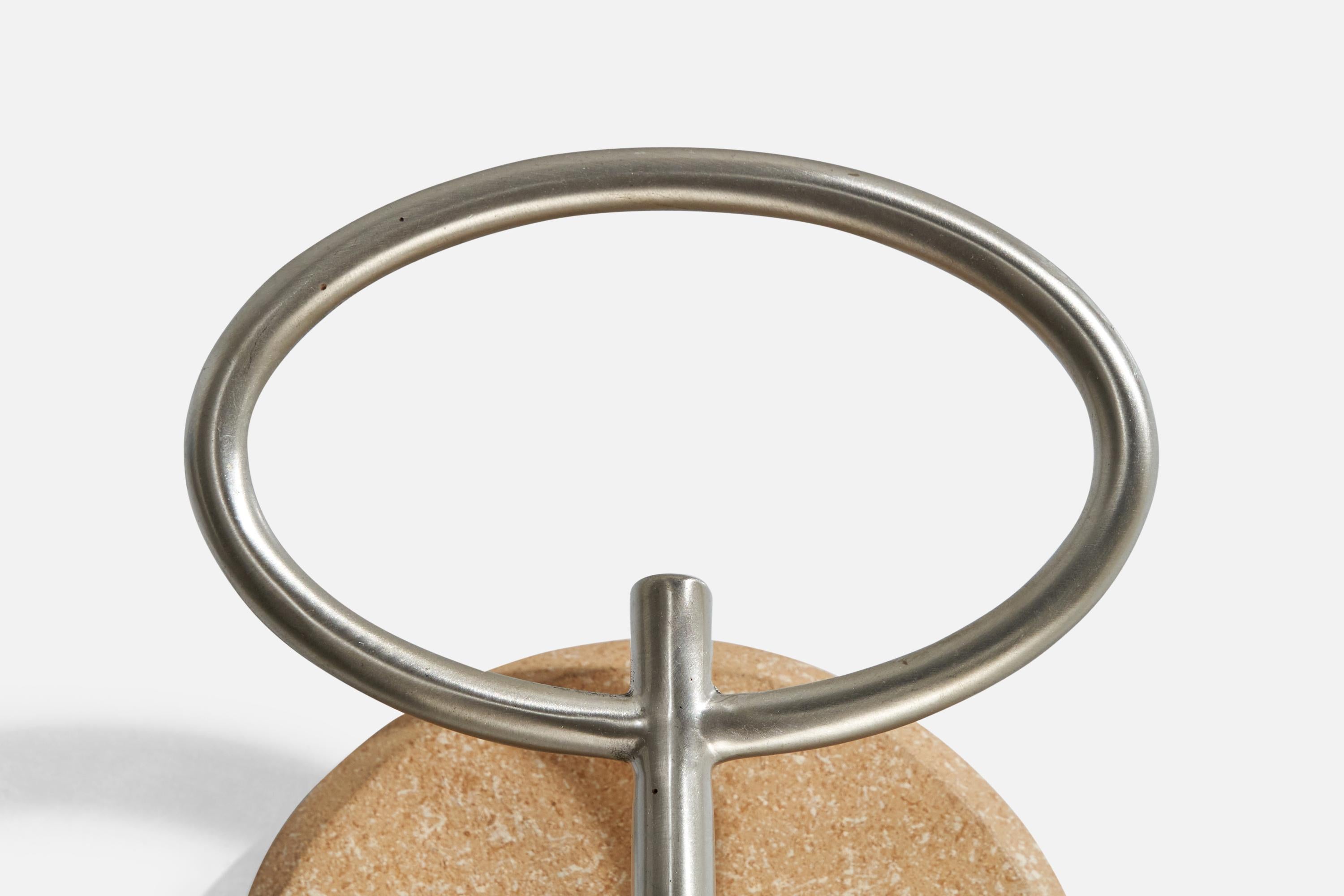 Sergio Mazza, Coat Hangers, Steel, Wood, Italy, 1960s For Sale 4