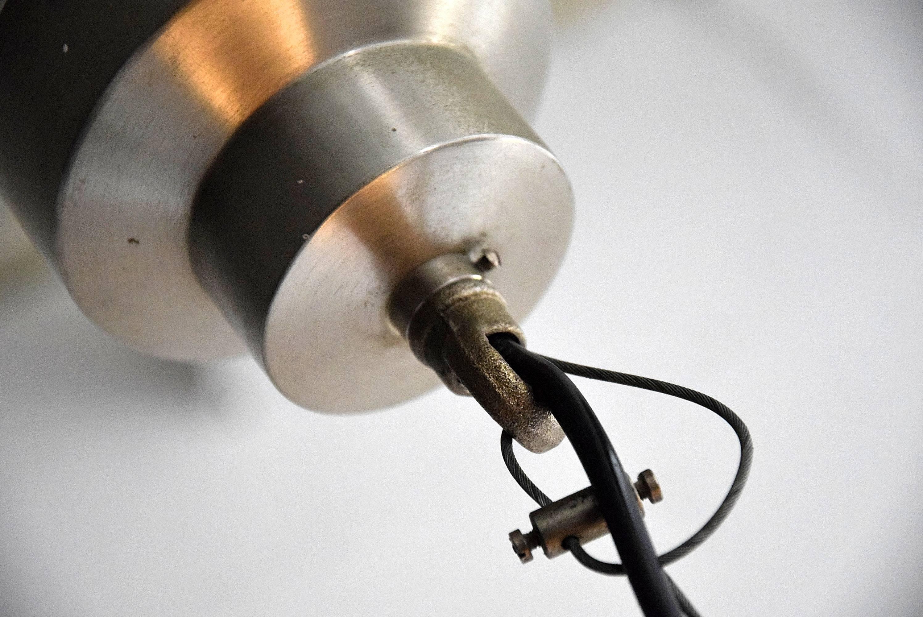 Mid-Century moderno Sergio Mazza Delta Grande Artemide Lampada da soffitto in vendita