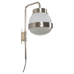 Used Sergio Mazza "Delta" Italian Wall Light Sconce for Artemide, 1960s