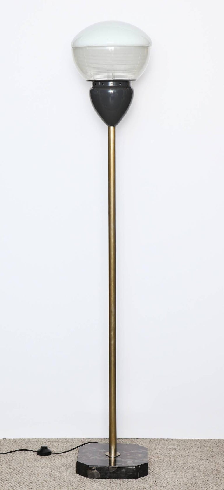 Mid-Century Modern Sergio Mazza Floor Lamp For Sale