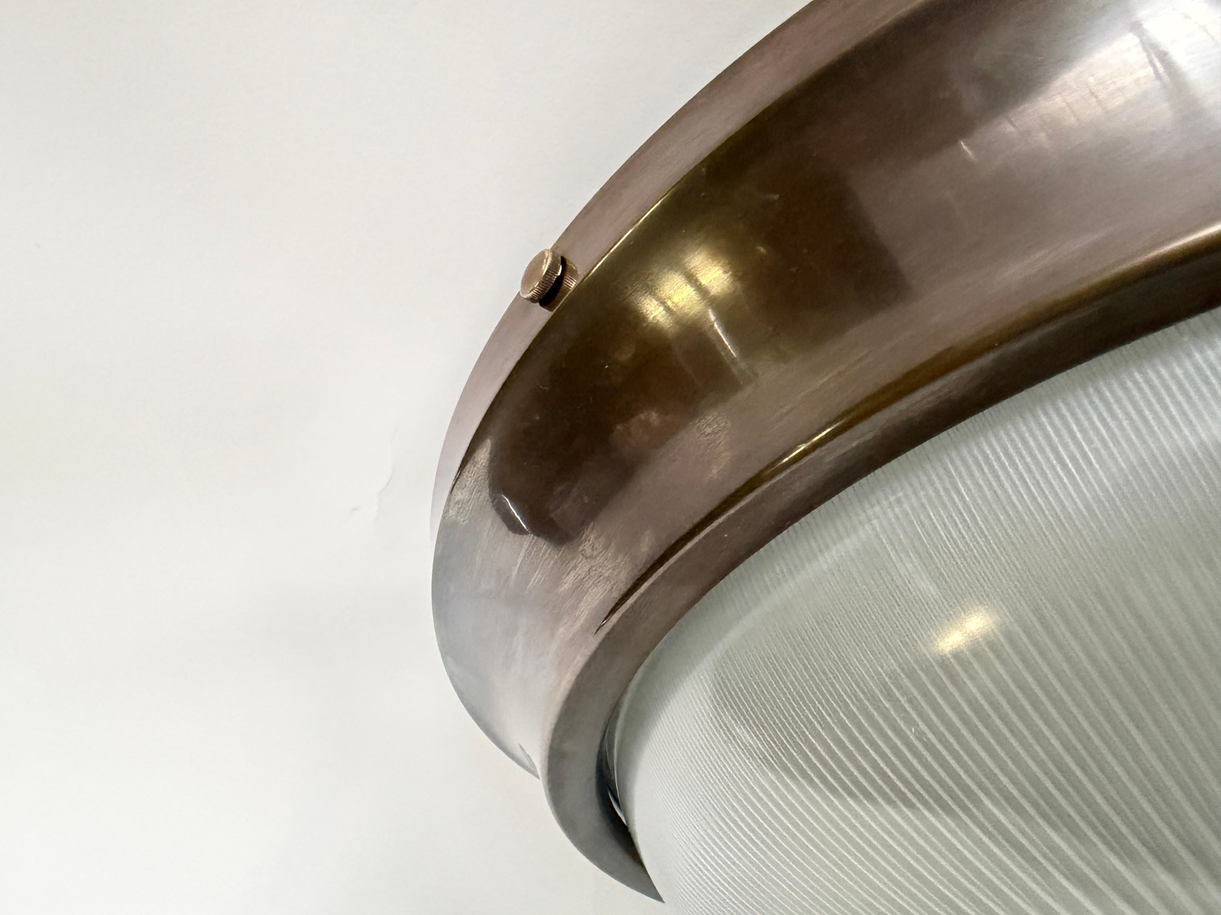 Milieu du XXe siècle Plafonnier à encastrer Sergio Mazza, Italie vers 1960 en vente