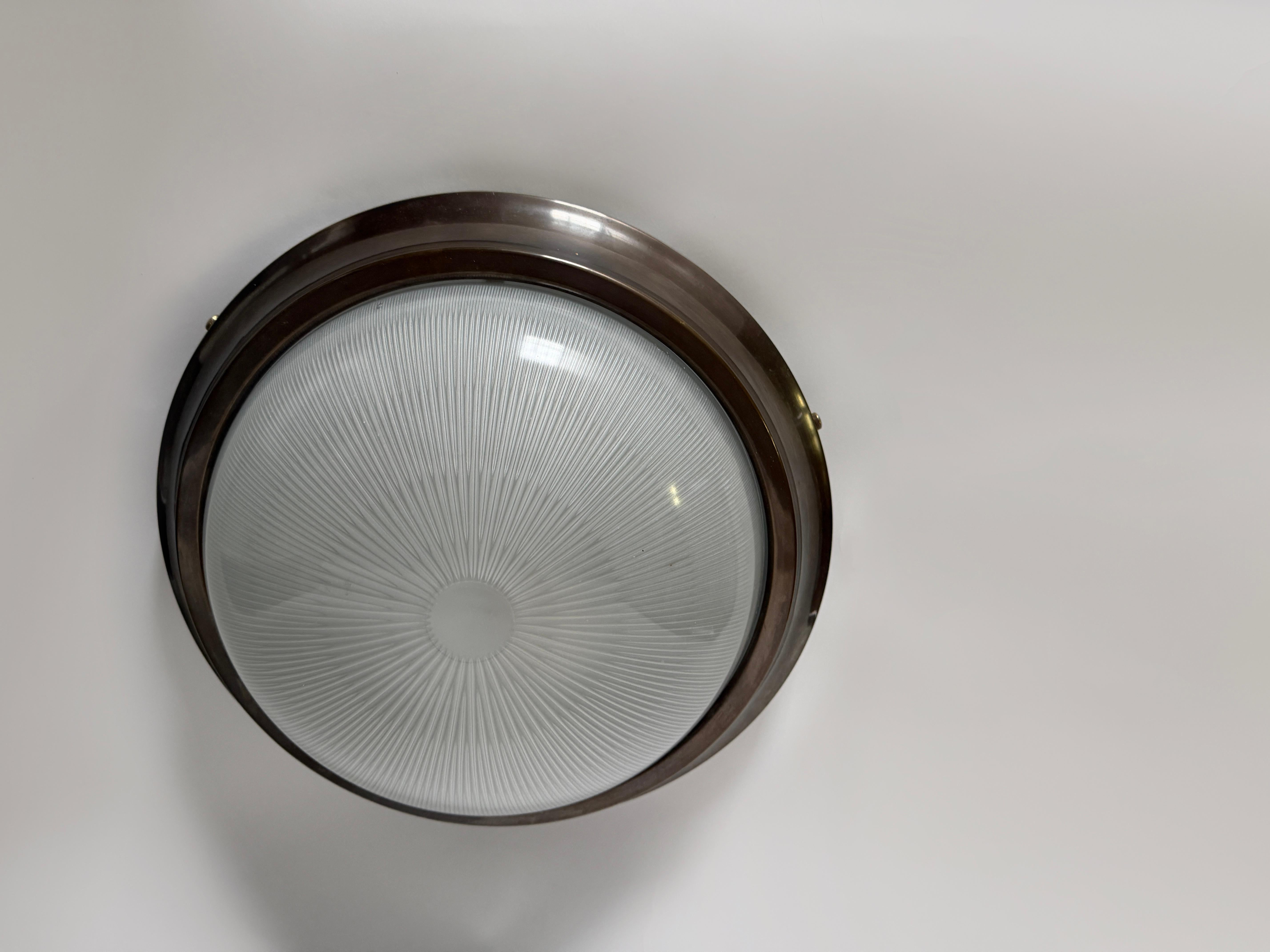 Plafonnier à encastrer Sergio Mazza, Italie vers 1960 en vente 5