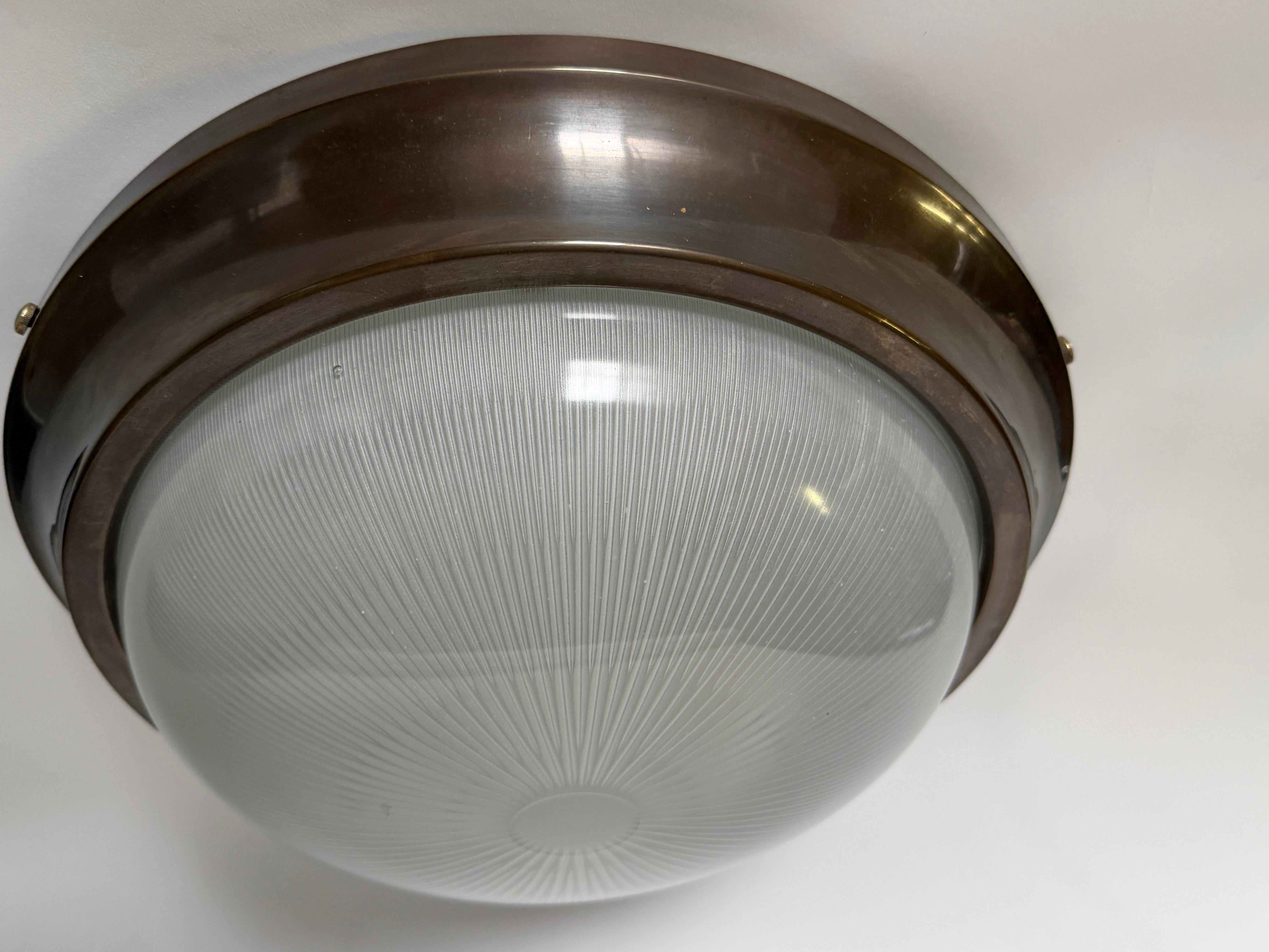 Plafonnier à encastrer Sergio Mazza, Italie vers 1960 en vente 2