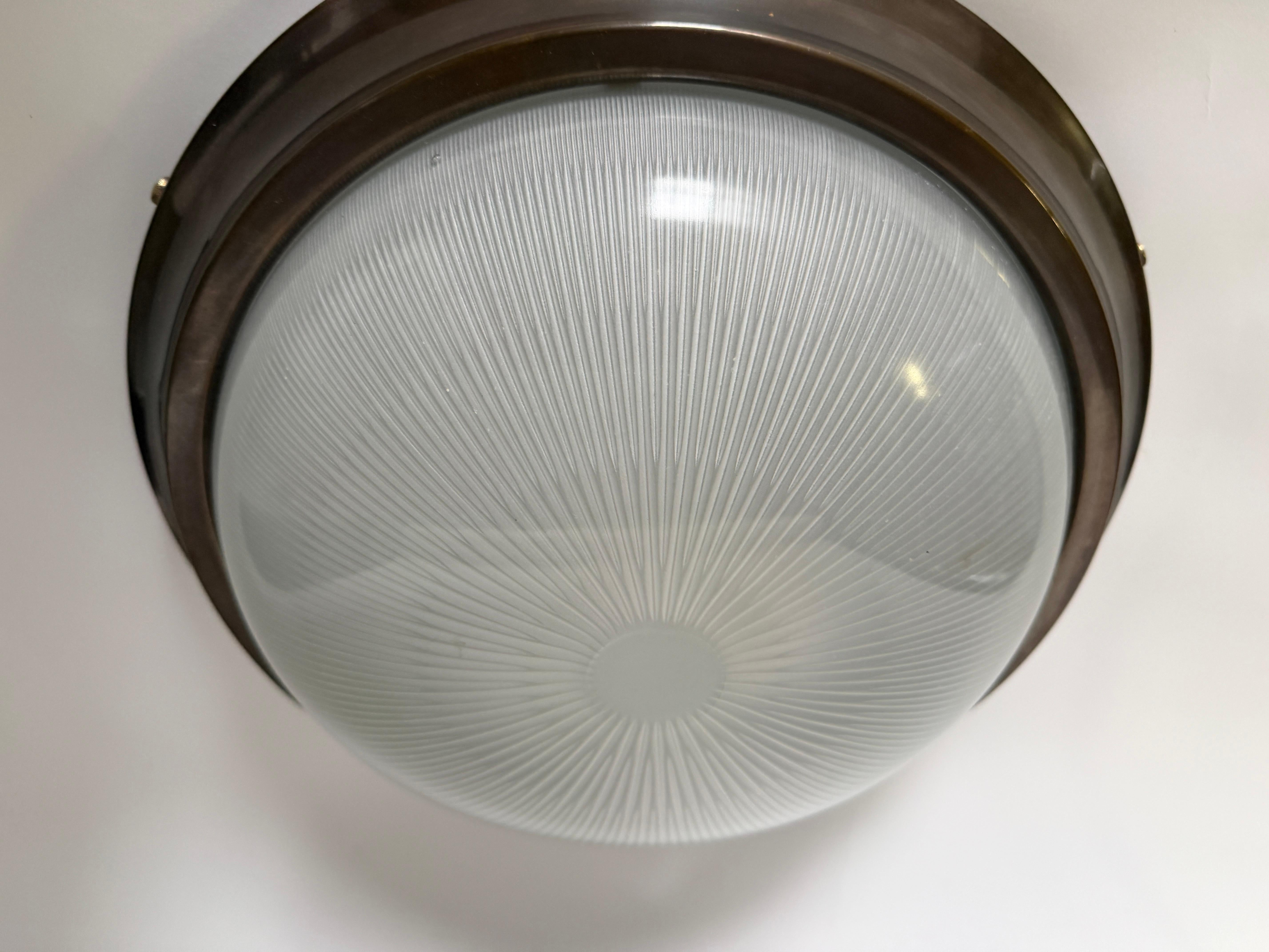 Plafonnier à encastrer Sergio Mazza, Italie vers 1960 en vente 3
