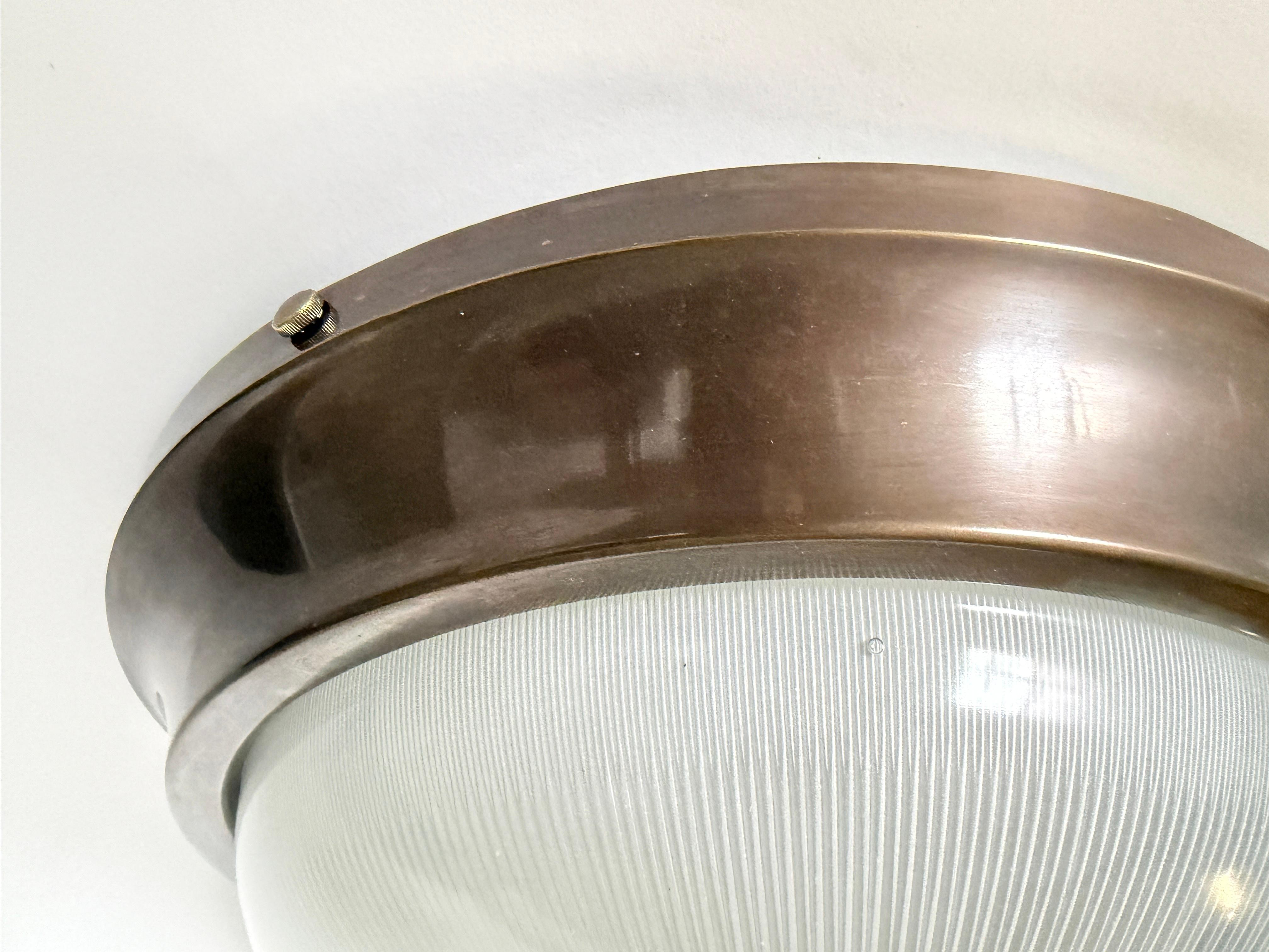 Plafonnier à encastrer Sergio Mazza, Italie vers 1960 Bon état - En vente à Brooklyn, NY