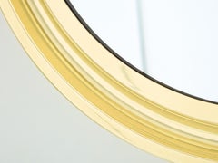 Sergio Mazza per Artemide specchio in ottone 1960s