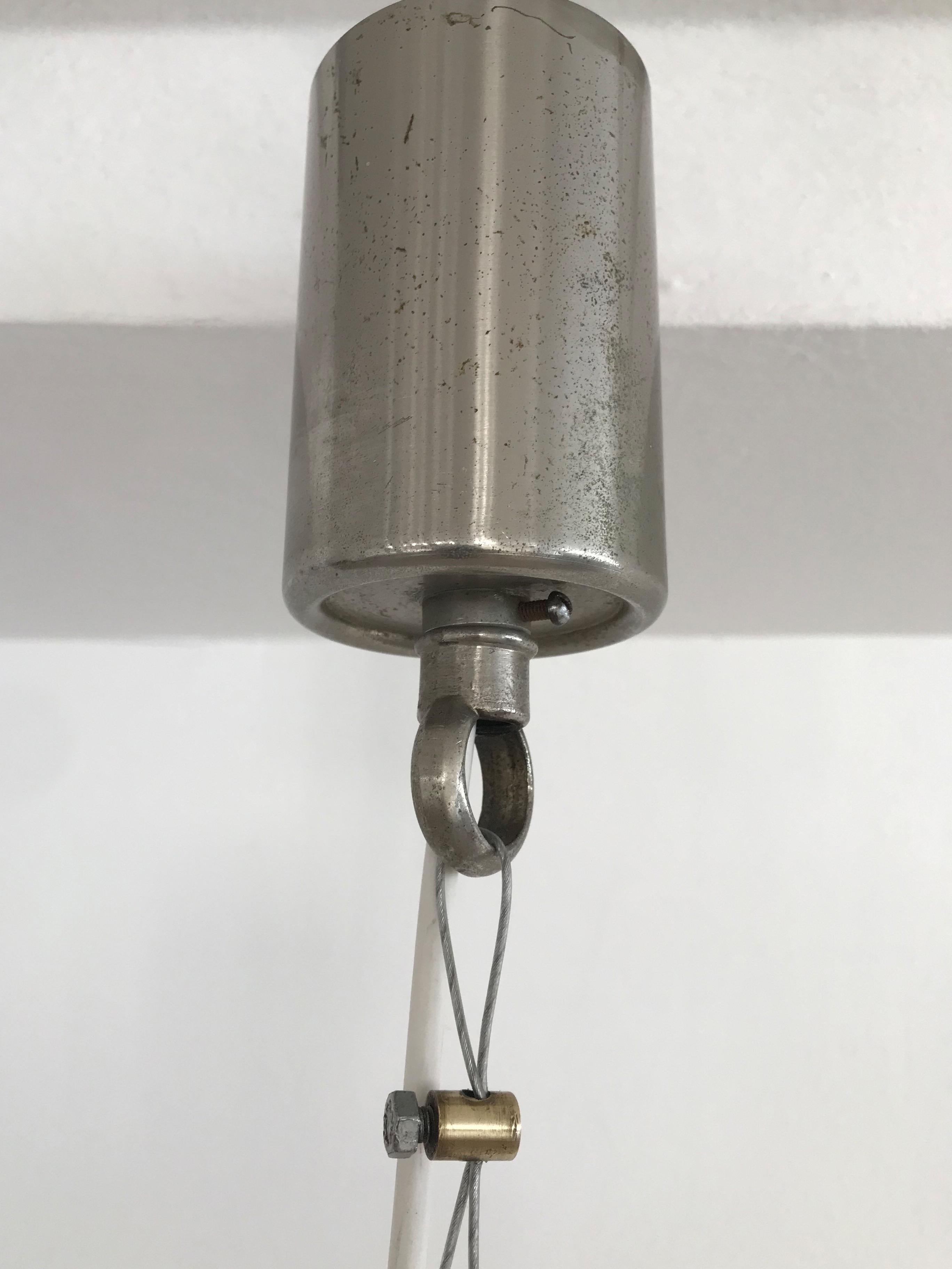 Sergio Mazza pour Artemide, lampe à suspension Delta, Italie, milieu du siècle dernier, années 1960 en vente 3