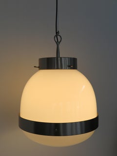Sergio Mazza for Artemide Italian Midcentury "Delta" Pendant Lamp 1960s