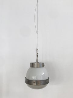 Sergio Mazza für Artemide Italienische Midcentury 'Delta' Pendelleuchte 1960er Jahre