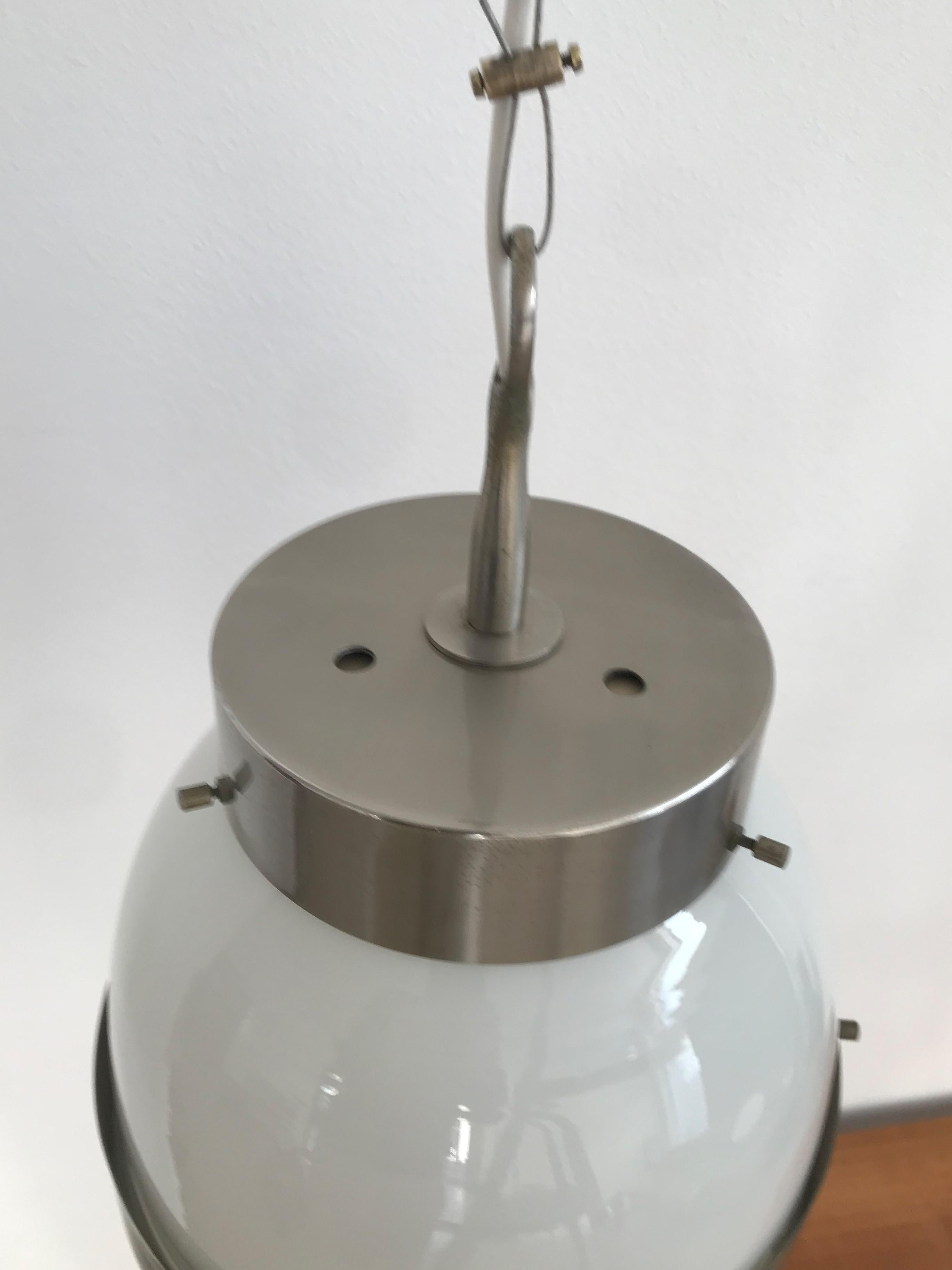 Métal Sergio Mazza pour Artemide, lampe à suspension Delta, Italie, milieu du siècle dernier, années 1960 en vente