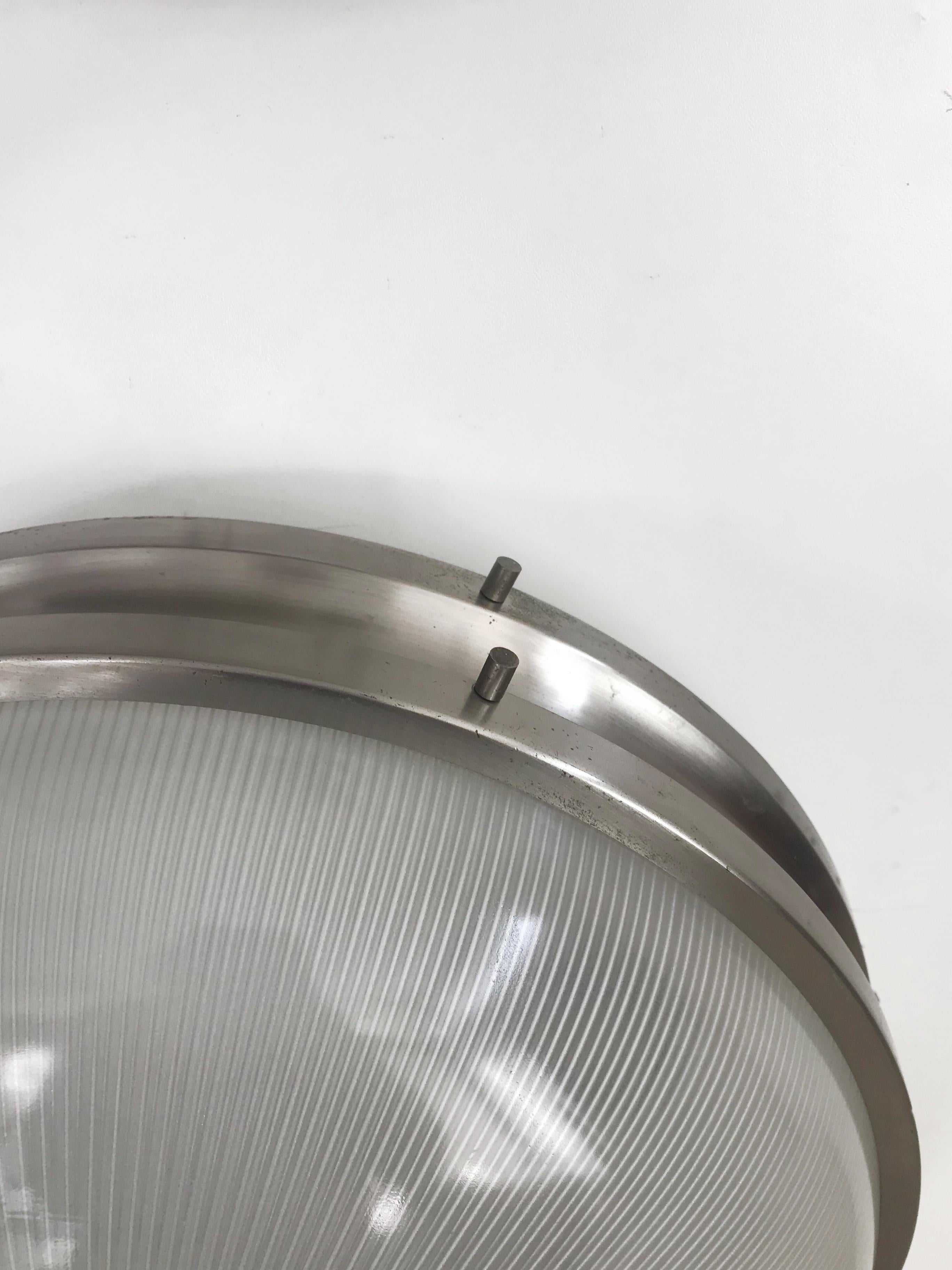 Sergio Mazza per Artemide Lampade da parete in metallo e vetro del Medioevo Sigma Model 1960s 6