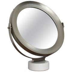 Sergio Mazza pour Artemide, milieu du siècle dernier  Miroir de table Narciso, Italie, années 1960