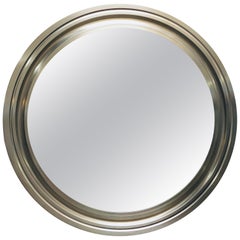 Sergio Mazza for Artemide Narciso Round Wall Mirror, Italy, 1960s