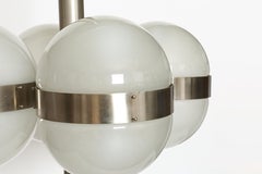 Sergio Mazza for Artemide "Tetraclio" Chandelier